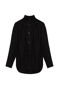 Fenyra High-Neck Button Shirt