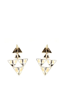 Isabel Marant Ga Geometric Drop Earrings