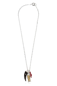 Isabel Marant Pendant Detailed Chain Linked Necklace