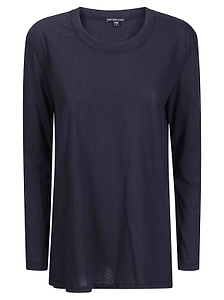 James Perse Long Sleeve Jersey T-Shirt