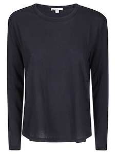 James Perse Oversized Long Sleeve T-Shirt