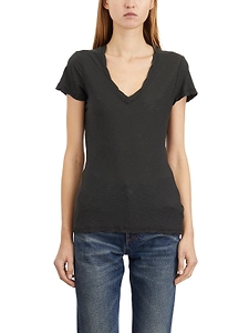 James Perse Short Sleeved V-Neck T-Shirt