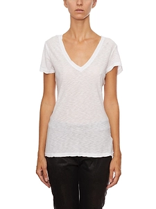 James Perse Shoort Sleeved V-Neck T-Shirt
