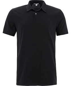 James Perse Short-Sleeved Jersey Polo Shirt