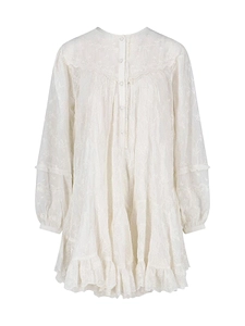 Ruffled Mini Dress