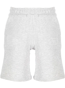 Jaws Logo Embroidered High Waist Shorts