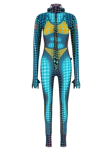 Jean Paul Gaultier Dotted Hooded Jumpsuit