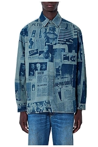 Jean Paul Gaultier Printed Poplin Shirt