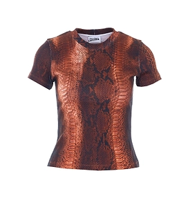 Jean Paul Gaultier Printed Ribbed T-Shirt