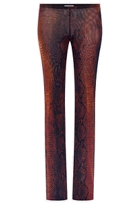 Jean Paul Gaultier Printed Mesh Trousers