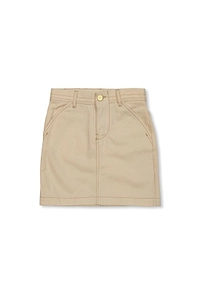 Jacquemus L'enfant Contrast Stitch Twill Skirt