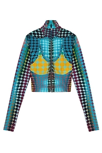 Jean Paul Gaultier Re-Edition Dots Printed Top