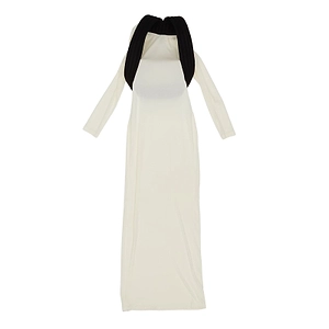 Jean Paul Gaultier Sculpted Long-Sleeved Dress