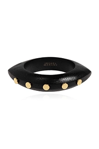 Isabel Marant Stud Embellished Wooden Bracelet