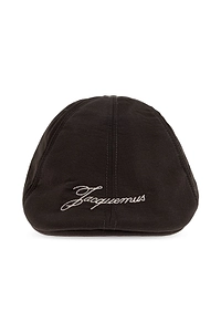 Jacquemus Logo-Embroidered Cap