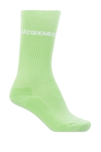 Jacquemus Logo Intarsia Knit Socks
