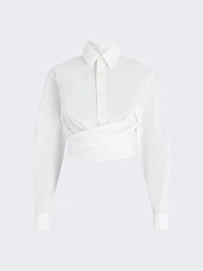 Jean Paul Gaultier Wrapped Cropped Shirt