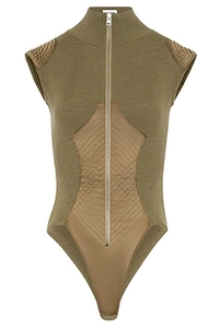 Jean Paul Gaultier Zipped Bodysuit