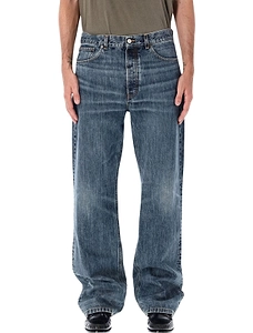 Jeanerica Vega Loose Straight-Leg Jeans