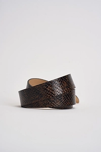 Isabel Marant Textured Buckle-Free Belt