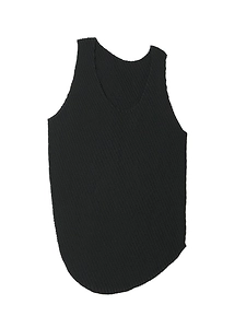Issey Miyake Asymmetric Sleeveless Top