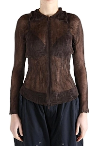 Issey Miyake Chiffon Twist 1 Cardigan