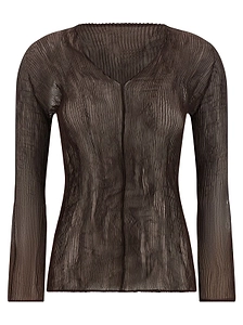 Issey Miyake Chiffon Twist 1 Top