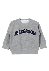 Jeckerson Junior Logo Embossed Crewneck Sweatshirt