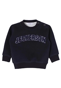 Jeckerson Junior Logo Embossed Crewneck Sweatshirt
