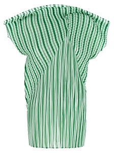 Generic Stripes Short-Sleeved Top