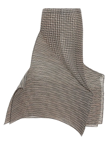 Generic Stripes Pleated Skirt