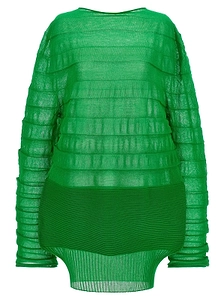 Issey Miyake Moving Knit Top