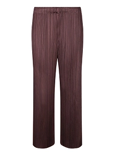 Issey Miyake Pleated Wide-Leg Pants