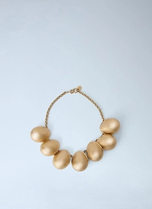 Jacquemus Oval Shape Raisin Detailed Necklace