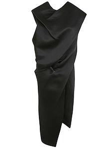 Issey Miyake Sleeveless Draped Dress