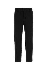 Homme Plissé Issey Miyake Straight Leg Pleated Trousers