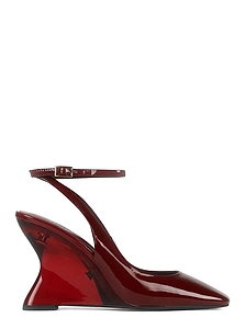 Jeffrey Campbell Strap Square-Toe Wedges