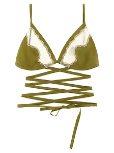 Anna Lace Wrap Triangle Bra