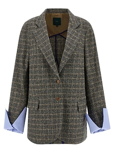 Birkin Check Blazer Jacket