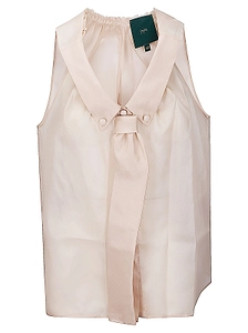 Brooks Tie-Neck Tank Top