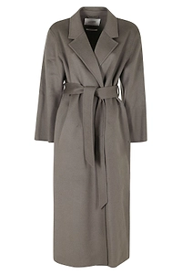Celia Sue Belted Maxi Coat