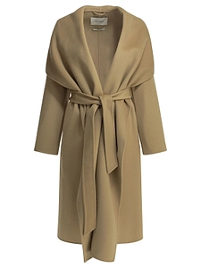 Ivy & Oak Belted Shawl-Collar Coat