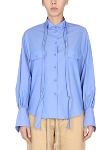 Jejia Classic Poplin Button-Up Top