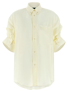Jejia Buba Crinkled 3/4-Sleeve Shirt