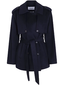 Ivy & Oak Junemarie Belted Short Coat