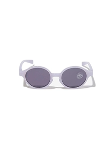 Iconic Round Frame Mini Sunglasses