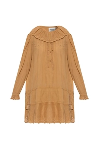 Lenora Broderie Mini Dress