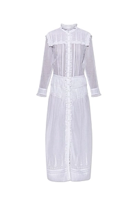 Isabel Marant ÉToile Lonie Ruffled Midi Dress