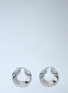 Jil Sander Buckle Fastened Hoop Earrings