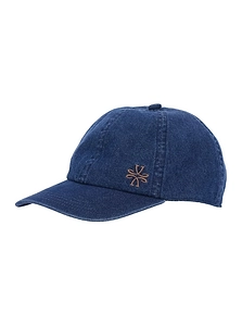 Jacob Cohen Logo Embroidered Denim Baseball Cap